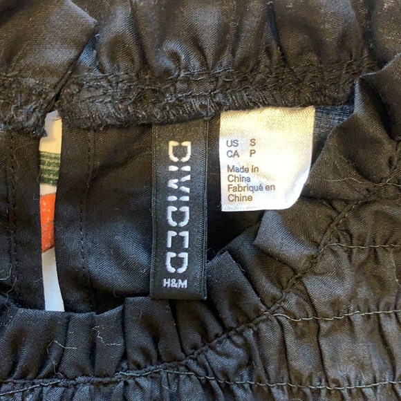 Black Ruched Top - Picture 2 of 3